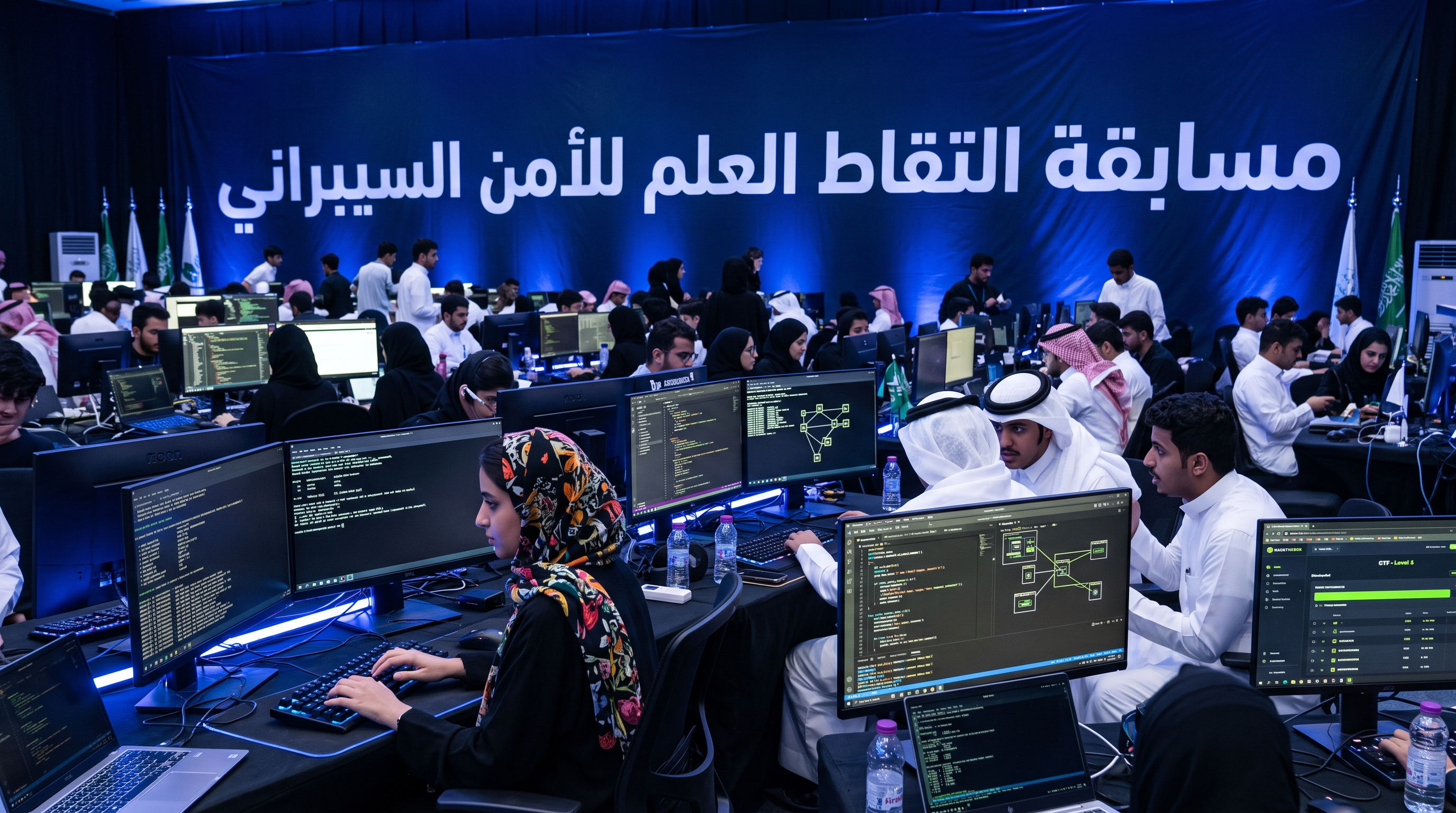 مسابقة التقط العلم للأمن السيبراني
