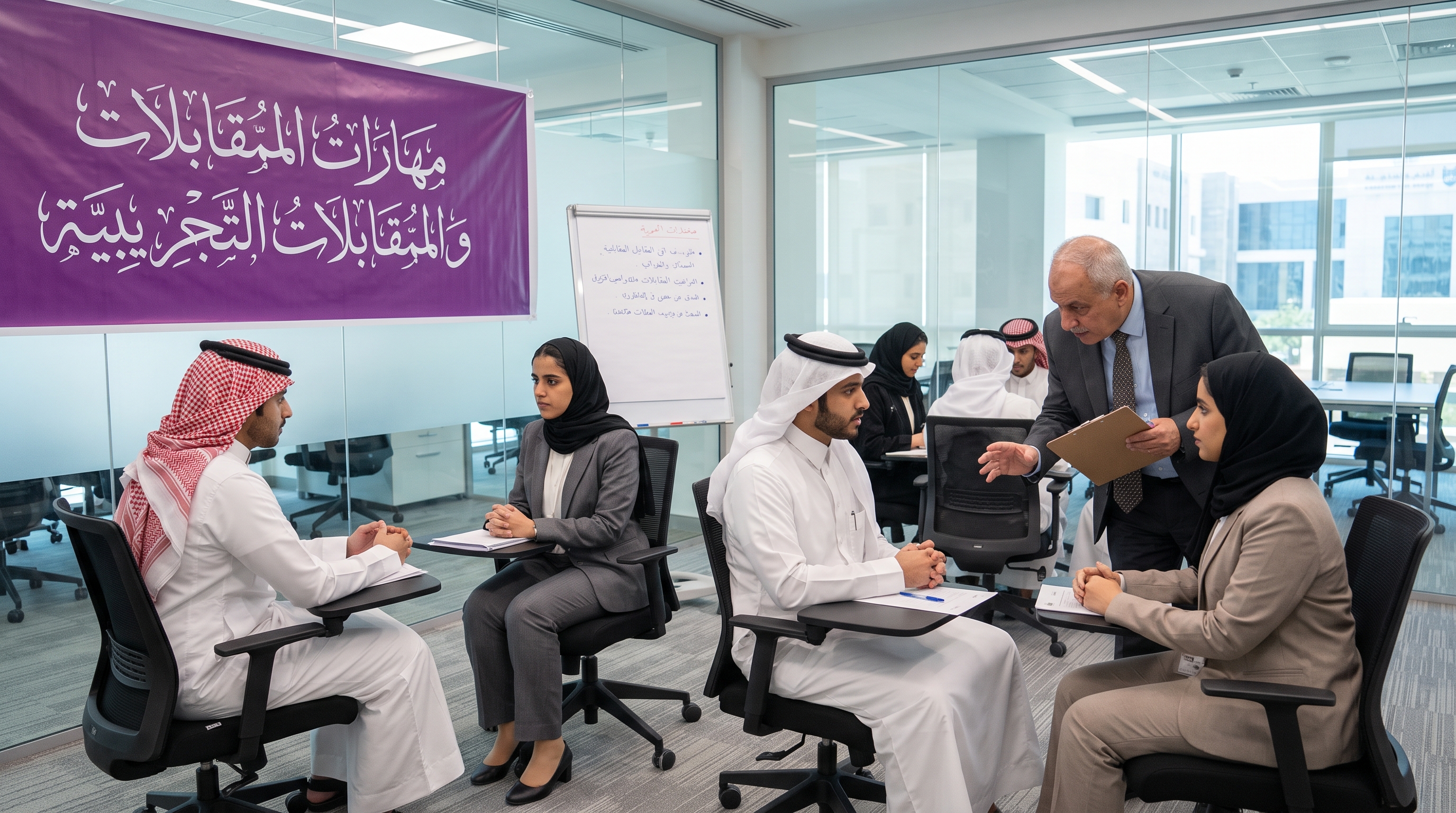 مهارات المقابلات والمقابلات التجريبية